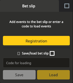 Afropari Nigeria save/load panel showing the Code for loading field and separate Save and Load buttons.
